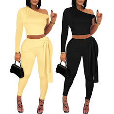 Pre-Order Golden Hour Two-Piece Pants Set