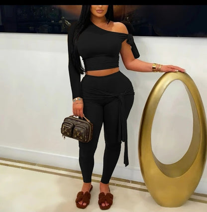 Simply Fab Two-Piece Pant Set