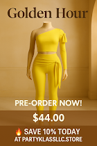 Pre-Order Golden Hour Two-Piece Pants Set