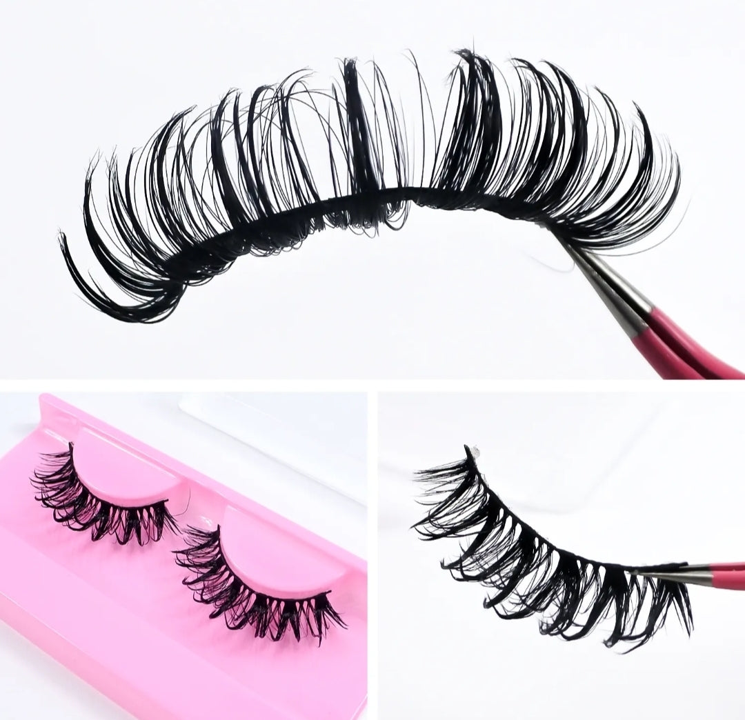 Faux-Mink Wet Lash