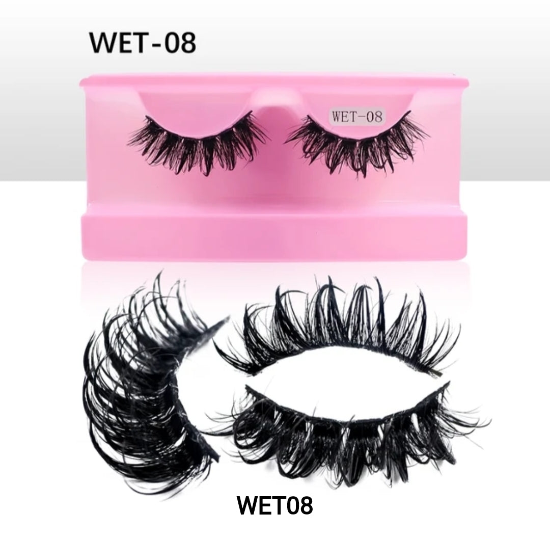 Faux-Mink Wet Lash