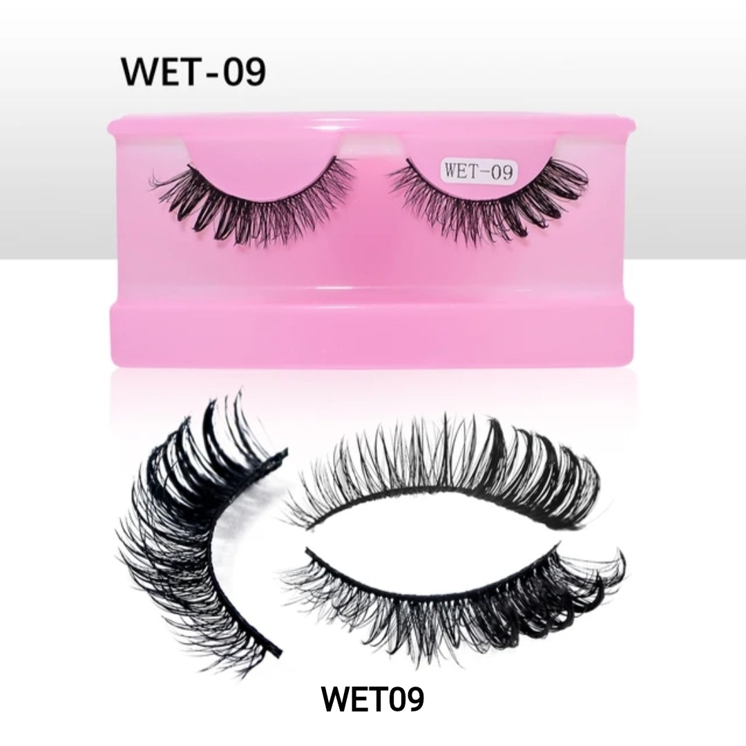 Faux-Mink Wet Lash