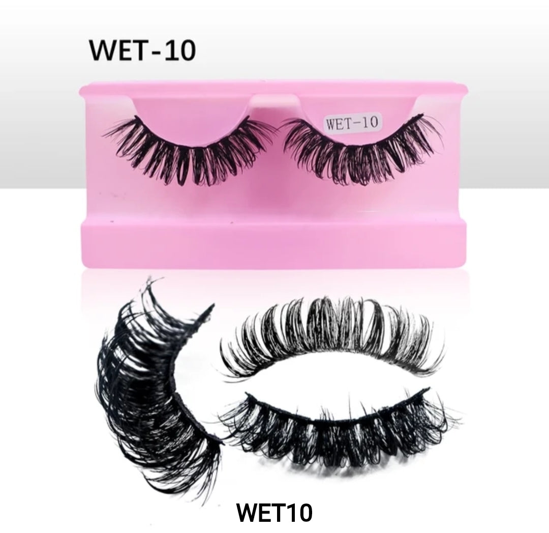 Faux-Mink Wet Lash