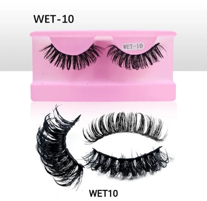 Faux-Mink Wet Lash