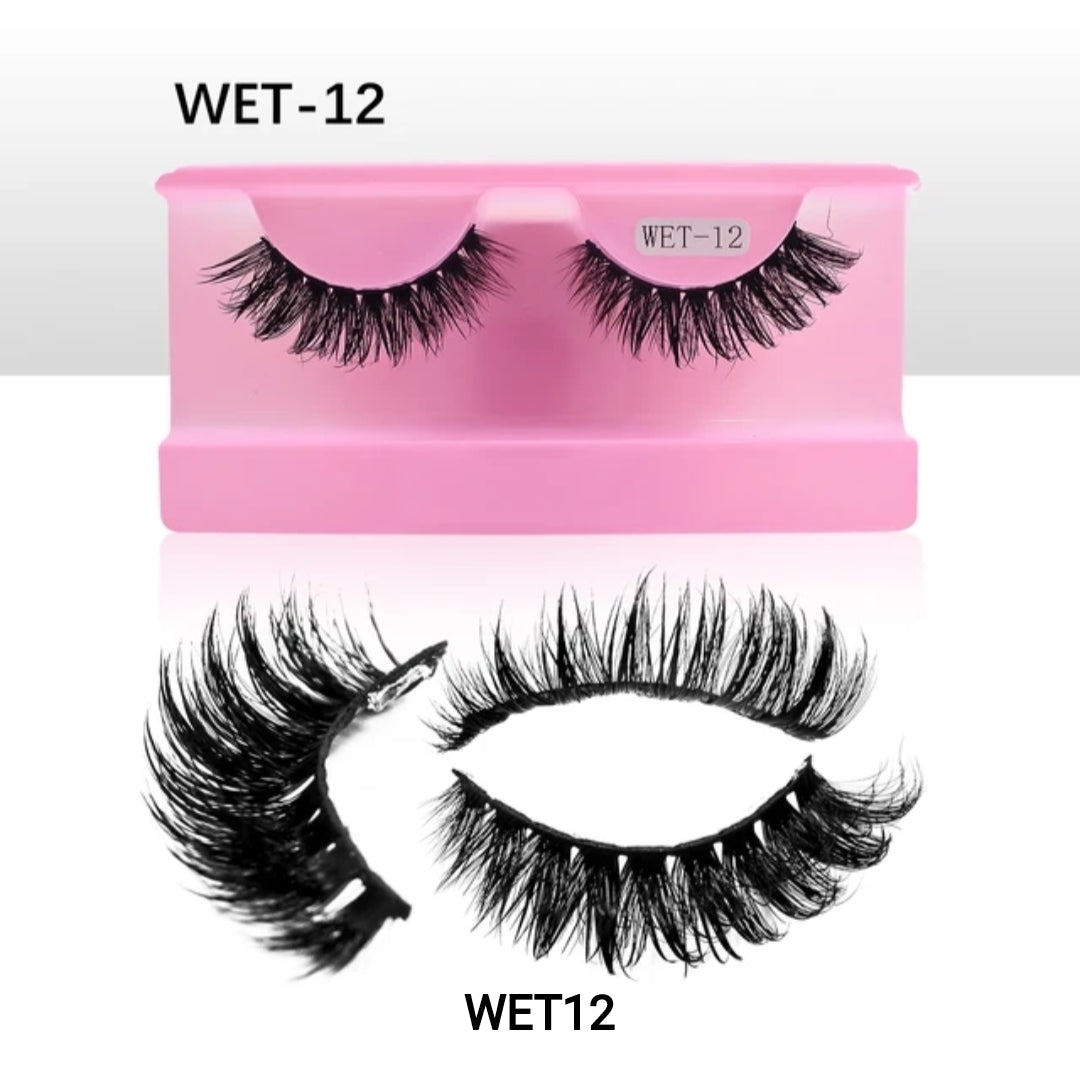 Faux-Mink Wet Lash