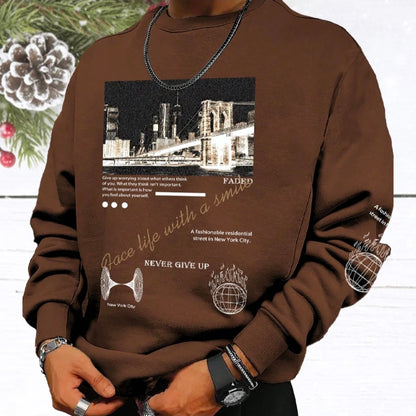 City Vibes Graphic Sweatshirt-Unisex
