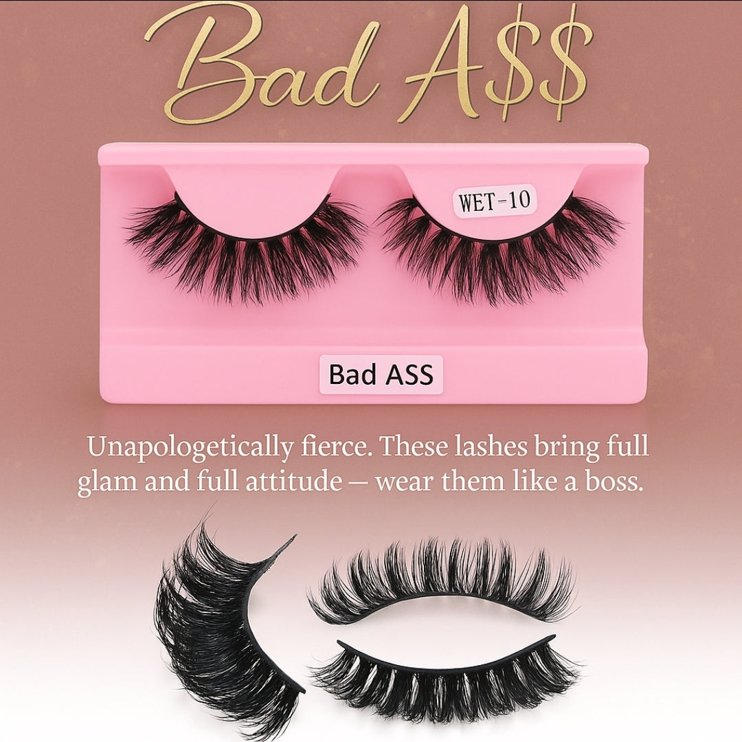 Faux-Mink Wet Lash